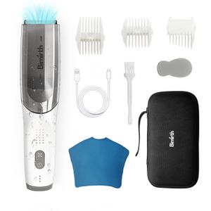 Bimirth Cordless Kapsel Kit Tondeuse Waterdicht Ingebouwde Oplaadbare Batterij Spons Kapsel Voor Jongens Mannen Kids