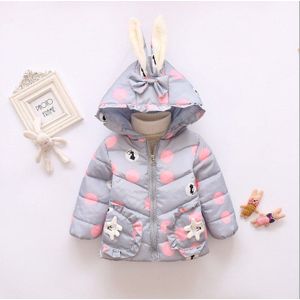 goedkoopste meisje de winter vlinder capuchon met fluwelen hoodies 80-90-100-110 baby meisje sweatshirts NT003