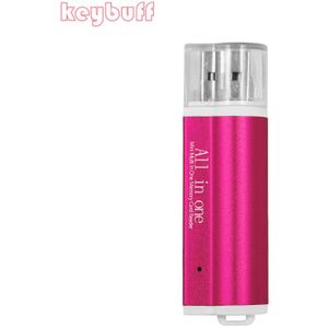 Usb Flash Reader Kleurrijke Usb 2.0 Alle/Multi In 1 Geheugenkaartlezer Adapter Voor Micro Sd sdhc Tf Mini Sd Kaartlezer