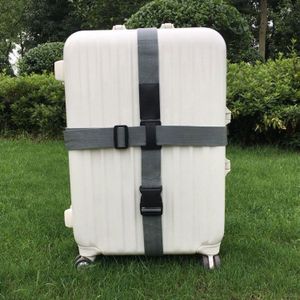 Bagage Riem Kruis Riem Verpakking Verstelbare Reizen Accessoires Reizen Koffer Nylon Riem Riem Tag