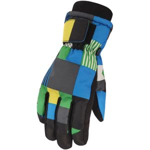 Kinderen Kids Winddicht Sneeuw Ski Volledige Vinger Handschoenen Winter Thicken Warm Print Waterdichte Handschoenen Jongens Meisjes Mitten Outdoor Handschoenen