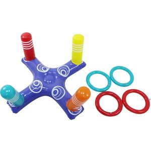 Kinderen En Volwassenen Opblaasbare Cross Ring Toss Spel Zwembad Speelgoed Voor Beach Party Props Speelbal Air Matras