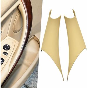 Auto Interieur Deurklink Cover Modificatie Demontage-Gratis Zwart Inner Inside Deur Pull Voor Bmw F30 F35 3 4 serie Auto Styling