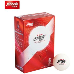 2019New DHS Ittf World Tour Tafeltennis Ballen 3 Ster D40 + Tafeltennis Nieuw Materiaal Plastic Poly Ping Pong ballen