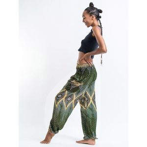 Vrouwen Casual Losse Yoga Broek Broek Indian Multicolor Baggy Boho Aladdin Jumpsuit Harembroek Naadloze Leggings Harembroek