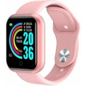 D20 Bluetooth Slimme Horloges Mannen Waterdichte Sport Fitness Tracker Smart Armband Bloeddruk Hartslagmeter Y68 Smartwatch