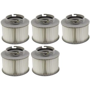 5Pcs Zwembad Filter Cartridges Zeef Voor Alle Modellen Tub Zwembad Voor Mspa FD2089 Zwembad Filter