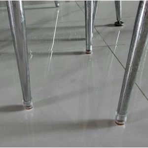 10Pcs Stoel Been Floor Protectors Voor Stoel Benen, Ronde Siliconen Stoel Been Caps Stoel Been Tip, transparant Clear