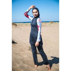 Riva Weiland Burkini Hijab Badpak Muslimah Badmode Badmode R1008-