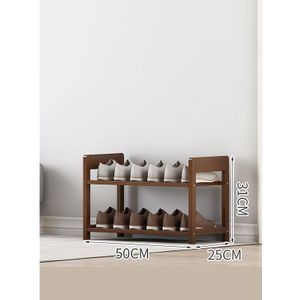 Voor Badkamer Keuken Bamboe Houten Schoenenrek Hal Schoen Plank Organizer, Plant Stand, thuis Opslag Plank Rack Organizer