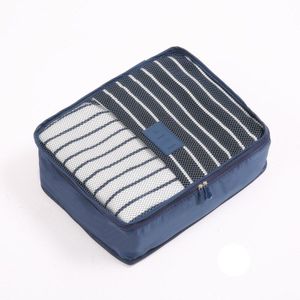 Mode Reizen Opbergtas Set Voor Kleding Tidy Organizer Garderobe Koffer Pouch Travel Organizer Bag Case Schoenen Verpakking Cube B