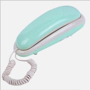 Retro Mini Antieke Vaste Gewoon Antwoord Telefoons Mode Opknoping Telefoon Telefoon Wandmontage Fixe Telefonos De Casa Geen Sleutel