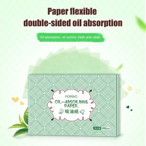 100Pcs Facial Oil Control Absorptie Lakens Tissue Gezicht Vloeipapier Huid Vet Gezichtsverzorging Pr