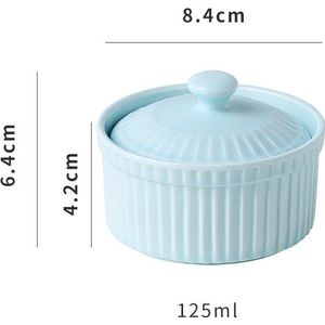 CHANSHOVA Moderne Multipurpose Gepigmenteerde keramische kom Met cover porselein stoofpot bowls Cake bakvorm servies keukengerei