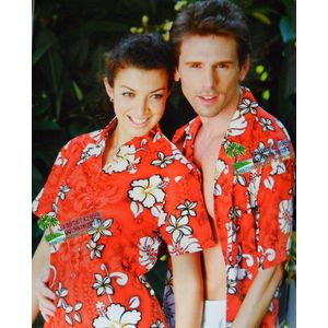 Fservice hainan overhemd strand pak set unieke kleding hawaii overhemd 2XL 3XL