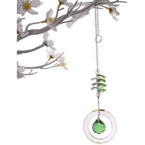 Diy Multicolor Kristallen Kralen Clear Kroonluchter Kristallen Hangers Opknoping Ornament Suncatcher Prisma Tuin Decor Accessoires