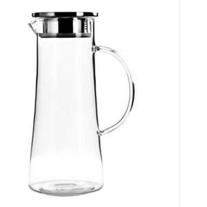 50 Gram (1500Ml) Hoge Borosilicaatglas Koude Ketel Met Strakke Deksel, hittebestendig Glas Kruik, Grote Capaciteit Sap Kruik