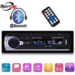 Rovtop Bluetooth Car Stereo Fm Radio MP3 Audio Speler 5V Lader Usb Aux Auto Elektronica Subwoofer In-Dash 1 Din Autoradio Z3