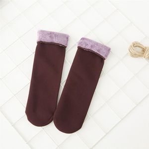 Winter Warm Sokken Katoen Stof Zachte Comfortabele Vrouwen Kerst Winter Sokken Dames Thermische Wol Kasjmier Sneeuw Sokken Medias