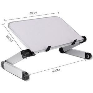 Legering Laptop Draagbare Opvouwbare Verstelbare Laptop Bureau Computer Tafel Stand Lade Notebook Pc Folding Bureau Tafel