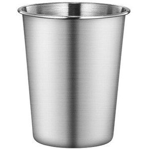 500Ml 304 Roestvrij Staal Bier Mok Outdoor Draagbare Auto Mok Huishouden Koude Drinken Sap Cup Single Layer Verdikte Koffie cup