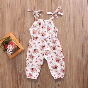 VS VOORRAAD Baby Baby Kids Meisje Bloemen Romper Jumpsuit Playsuit Sunsuit Outfits Kleding