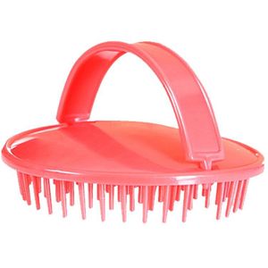1Pcs Wassen Haar Massager Combs Ronde Plastic Shampoo Hoofdhuid Douche Body Baard Shampoo Borstel Haar Styling Tools