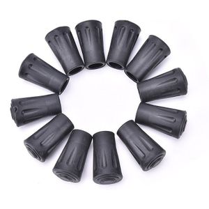 1/2/12Pcs Sport Klimmen Riet Kruk Alpenstock Tip Wandelen Wandelen Stick Tips End Rubber Caps Reparatie vervanging Accessoires