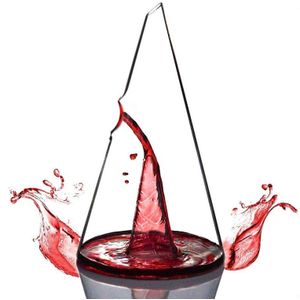 Wijn Decanter, Piramide Decanter Persoonlijkheid Rode Wijn Waterval, Snelle Filter Wijn Separator,750Ml