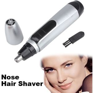 Elektrische Neus Oor Gezicht Ontharing Trimmer Persoonlijke Rvs Nose Hair Trimmer Removal Clipper Scheerapparaat Tool Voor Lady Mannen