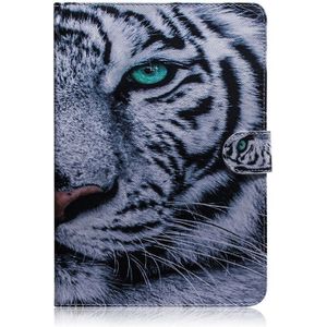 Tablet Voor Huawei Matepad Mate Pad T8 T 8 Case Cover Tijger Leeuw Painted Pu Leather Stand Voor Huawei Mate pad T 8 Tablet + Stylus