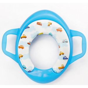 Vier soorten stijlen baby zachte toilet training zitkussen kinderzitje met handvatten kindje toiletbrillen Voetstuk Pan #99