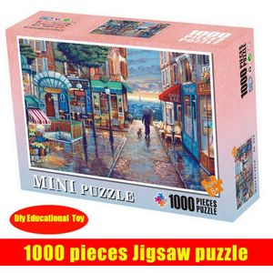 Legpuzzels 1000 Pcs Puzzel Game Papier Assembleren Puzzels Voor Volwassenen Puzzel Toys Kids Kinderen Educatief Speelgoed