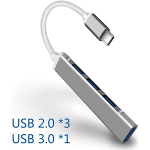 Usb 3.1 Type-C Hub Adapter 4K Thunderbolt 3 Usb C Hub Met Hub 3.0 Tf Sd reader Slot Pd Voor Macbook Pro/Air