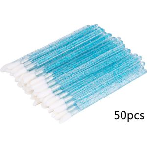 50/100Pcs Wegwerp Wimper Borstel Kristal Wimpers Microbrushes Wimper Extension Supplies Applicator Cleaner Beauty Makeup Tools