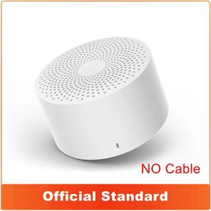 Originele Xiaomi Portable Bluetooth Speaker Mini Draadloze Bass Speakers Audio Sound Leven Waterdicht Met Hd Cirkel Wit