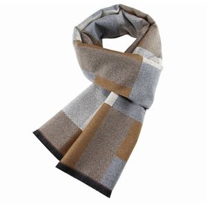 Yuppy Soul Klassieke Winter Plaid Sjaal Winddicht Katoen Sjaals Casual Sjaals Zachte Business Sjaal Voor Man 180*30 cm