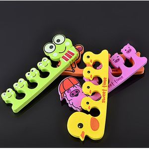 5 stks Zachte Spons Foam Vinger Teenseparators Nail Arts Salon Pedicure Manicure Nail Gereedschap-35