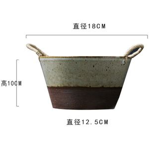 Japanse Stijl Japanse Stijl Keramische Retro Set Servies Handgemaakte Steengoed Huishoudelijke Rijstkom Keuken Homestay Gewijd