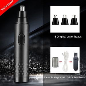 Elektrische Neus Tondeuse En Oorhaar Trimmer Vacuüm Cleaning System Voor Mannen Neus Tondeuse Waterdicht Voor Heren