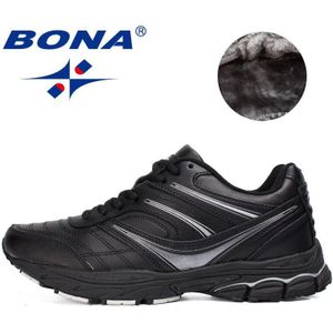 Bona Actie Leer Ultra Laarzen Mannen Zapatillas Hombre Pluche Warm Casual Sneakers Man Leisure Masculino Schoeisel