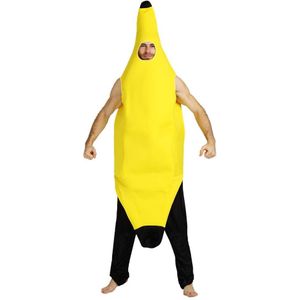 Umorden Novelty Party Halloween Kostuums Volwassen Mannen Grappige Fruit Banaan Kostuum Disfraz Jumpsuit Lichtgewicht