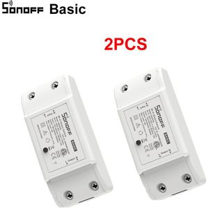 Itead Sonoff Basic R2 Wifi Schakelaar Module Smart Home Timer Lichtschakelaar Universele Diy Switch Werkt Met Alexa Google Thuis
