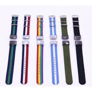 Sport Man Nylon Smart Horloge Wrist Band Stalen Gesp Smart Armband Horloge Accessoires Voor Huami Midong Amazfit Cor 2 / A1713