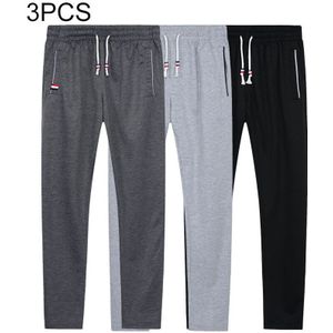 3 Pcs Lente Herfst Mannen Casual Sport Running Broek Effen Yoga Losse Rechte Joggingbroek Gym Workout Jogging Broek