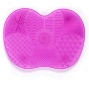 Multifunctionele Make-Up Borstel Cleaner Silicone Cleaning Pad Met Zuignap Draagbare Schoonmaken Mat Meerdere Robuuste Patronen