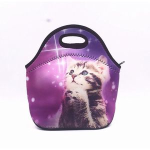 Thermische Geïsoleerde Print Neopreen Lunch Tas Voor Vrouwen Kinderen Lunch Zakken Koeler Isolatie Lunch Box Voedsel Zak