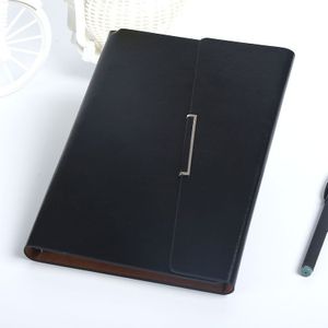 Agenda A5 Leer Notepad Losbladige Cover Business Planner Notebook Met Slot Dagboek Kantoor Losbladige Reizigers notebook