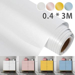1Pc Verf Waterdicht Vinyl Decoratieve Film Zelfklevende Behang Roll Voor Keuken Meubels Stickers Pvc Home Decor 3M
