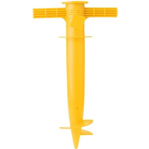 Zware Plastic Verstelbare Strand Paraplu Stands Anker Stand Spike Vijzel Houder Voor Hengel Zon Strand Tuin Patio